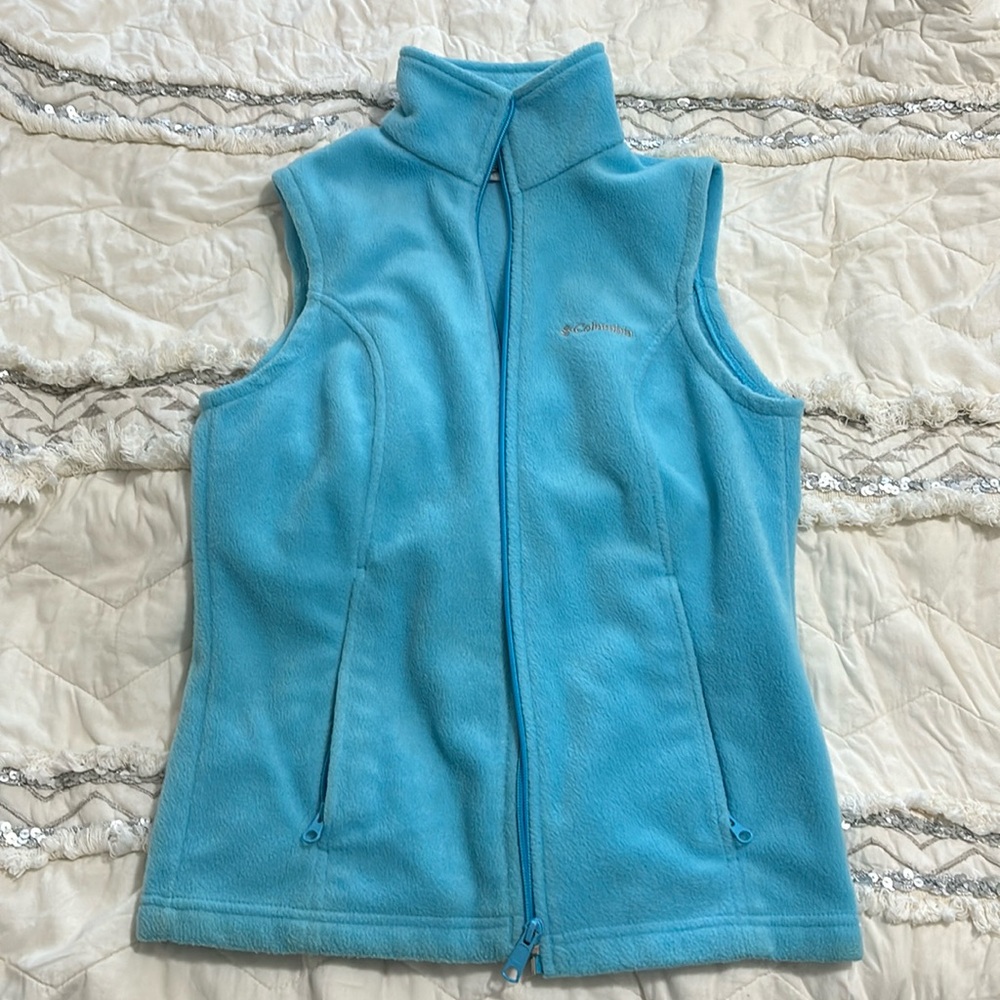 Columbia Blue Vest xs